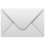 Back of a white envelope
